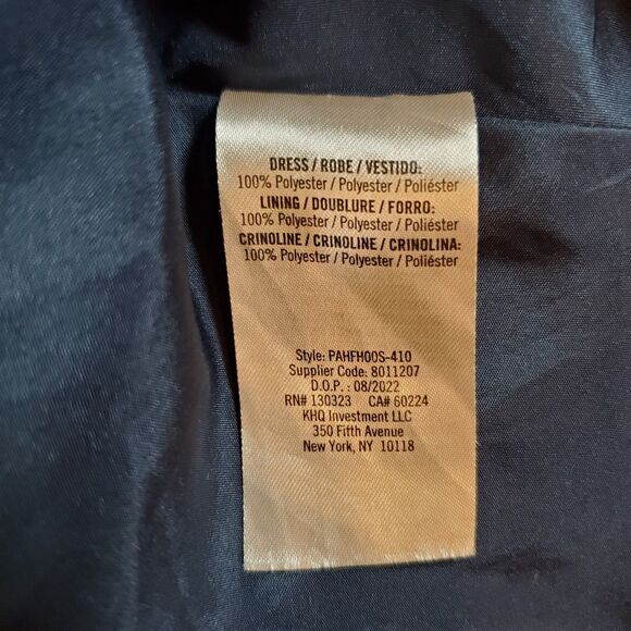 Pippa & Julie Girls Size 8 Blue Green Christmas Holiday Layered Party Dress - Picture 4 of 10